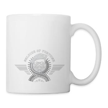 Army War Military Uniform Force Soldier Camouflage - Mug - white - Right