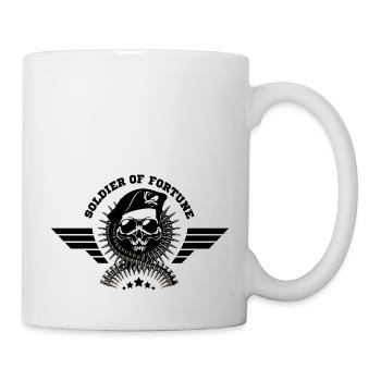 Army War Military Uniform Force Soldier Camouflage - Mug - white - Right