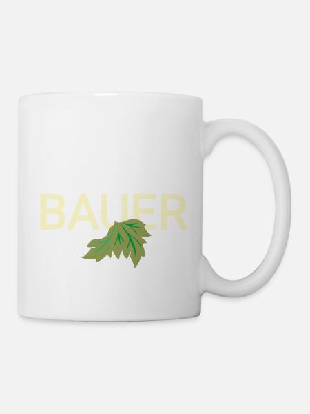 Bauer - Tasse - Weiß
