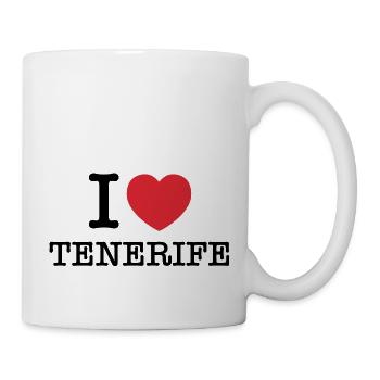 I Love Tenerife | Tenerife | I Heart Tenerife - Mug - white - Right