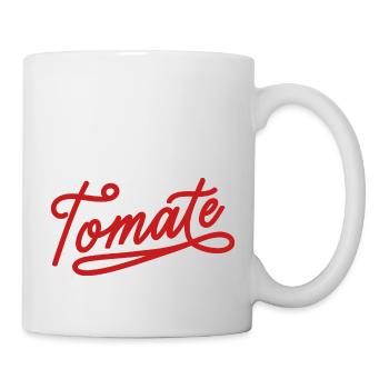 Tomate - Mug blanc - blanc - Droite