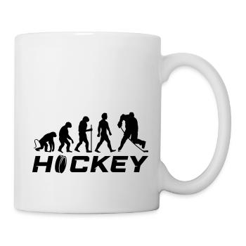 hockey evolution 1 - Tasse - Weiß - Rechts