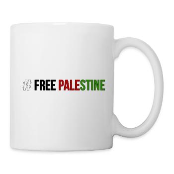 PALESTINE GRATUITE - Mug blanc - blanc - Droite