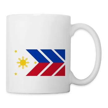 Philippinen Filipino Flagge Stolz I Geschenk - Tasse - Weiß - Rechts