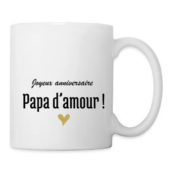 Happy Birthday Love Dad - Mug - white - Right