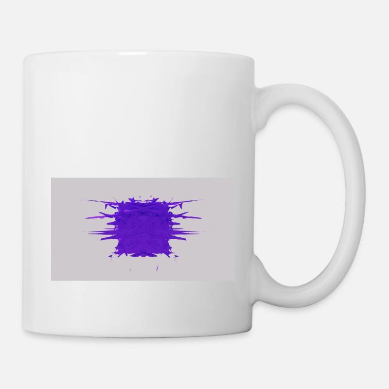 Cube d’éclat - Mug blanc - blanc