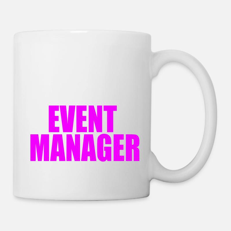 GESTIONNAIRE D’ÉVÉNEMENTS - Mug blanc - blanc