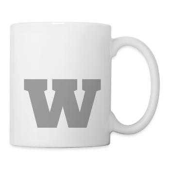 Letter w Sport - Mug - white - Right