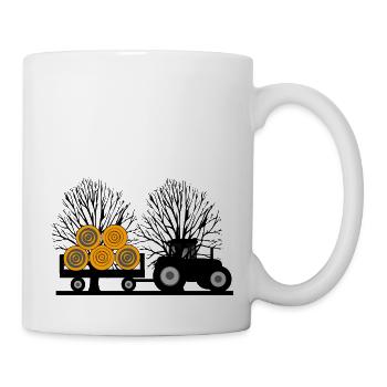 Tractor - Mug - white - Right