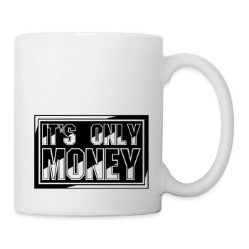 It's Only Money Rich Funny Buy Happiness Saying - Mug - white - Right