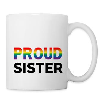 Sister Gay Pride - Mug - white - Right