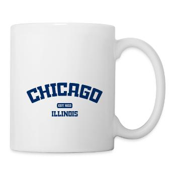 Chicago - Illinois - USA - United States o America - Mug - white - Right