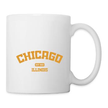 Chicago - Illinois - USA - United States o America - Mug - white - Right