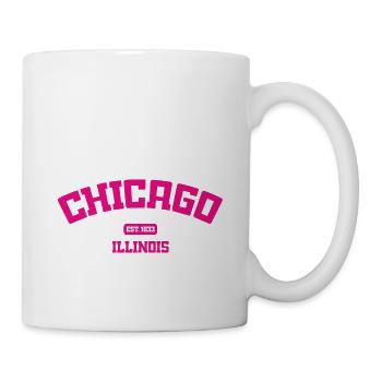 Chicago - Illinois - USA - United States o America - Mug - white - Right