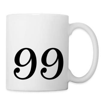99 - Tasse - Weiß - Rechts