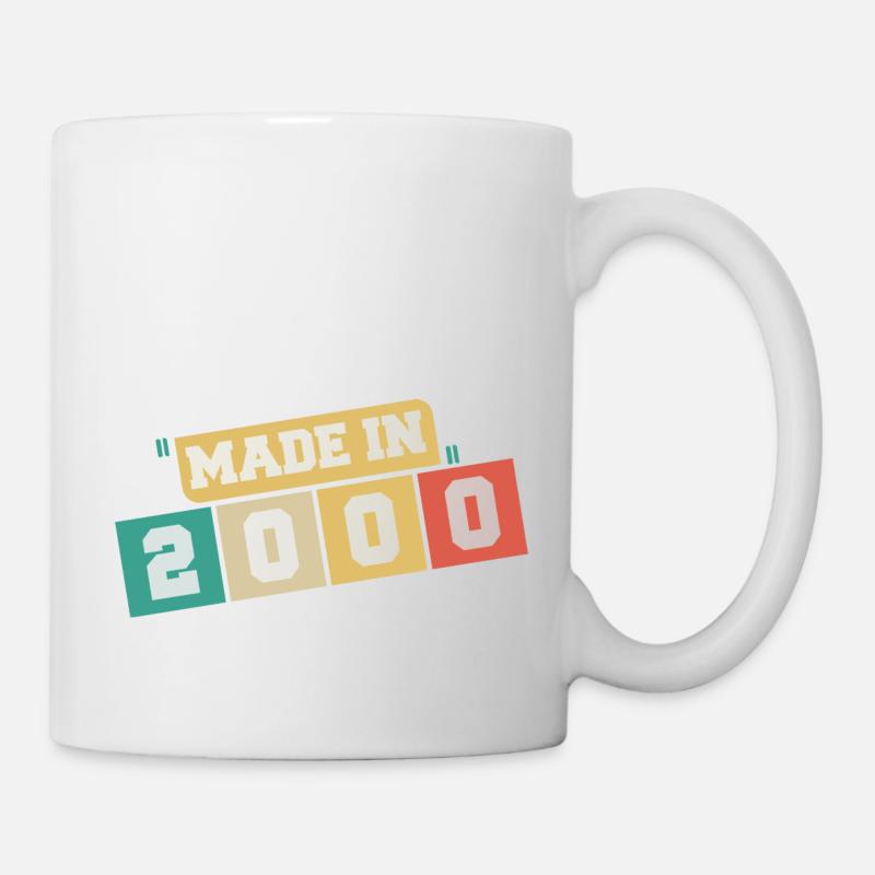 2000 Anniversary 2000 Born in 2000 Anniversary - Mug - white