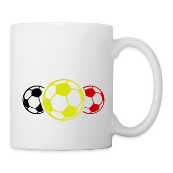Soccer Icon Symbol Soccer Belgium - Mug - white - Right