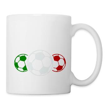 Soccer Icon Symbol Soccer Italy - Mug - white - Right