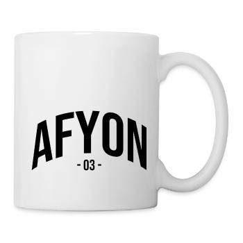 Afyon 03 Türkei Turkiye Geschenk Urlaub Türk TR - Tasse - Weiß - Rechts