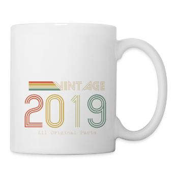 Épique et Légendaire né en 2019 : 5e anniversaire - Mug blanc - blanc - Droite