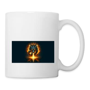 Drachenflamme - Tasse - Weiß - Rechts