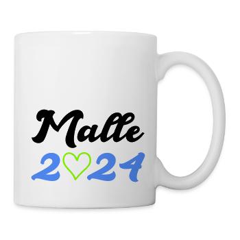 malle 2024 heart - Mug - white - Right