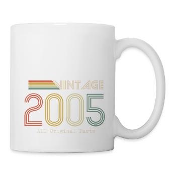 Episch & Legendär Geboren 2005: 19. Geburtstag - Tasse - Weiß - Rechts