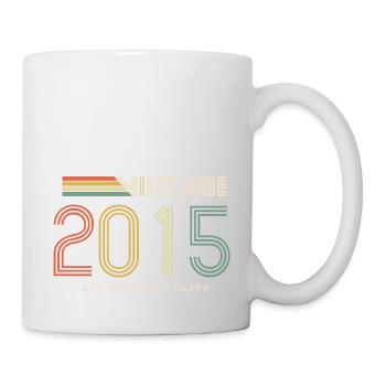 Épique et Légendaire né en 2015 : 9e anniversaire - Mug blanc - blanc - Droite