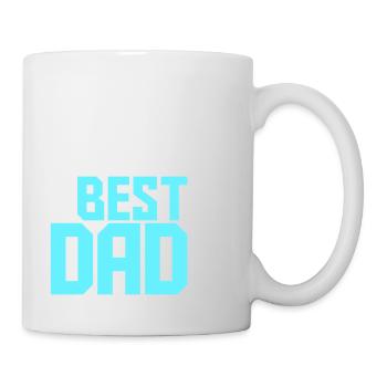 Le meilleur papa de tous les temps Cool Love - Mug blanc - blanc - Droite