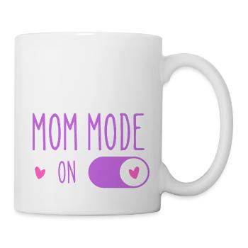 Mom mode open funny mother's day mom to be - Mug - white - Right