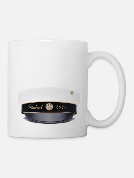 Abschlussfeier 2024 Abiturfeier - Tasse - Weiß
