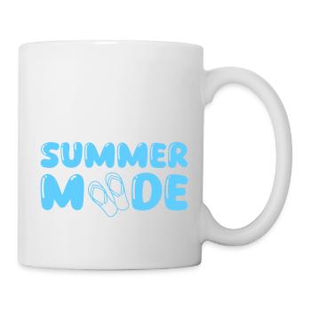 summer mode - Tasse - Weiß - Rechts