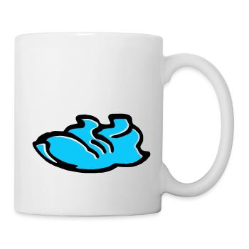 Sneaker - Tasse - Weiß - Rechts