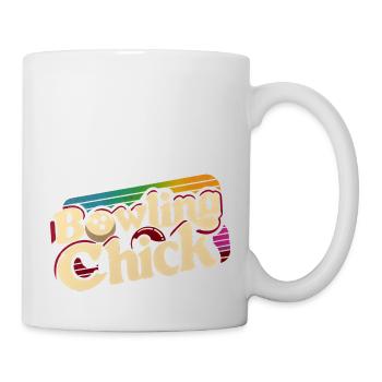Bowling Chick 18 - Tasse - Weiß - Rechts