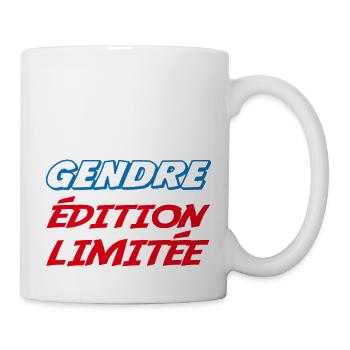 Limitierte Auflage GENDRE - Tasse - Weiß - Rechts