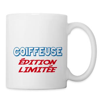 COIFFEUSE édition limitée - Mug blanc - blanc - Droite