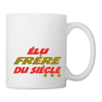 Elu Frère du siècle - Mug blanc - blanc - Droite