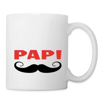 PAPI - Mug blanc - blanc - Droite