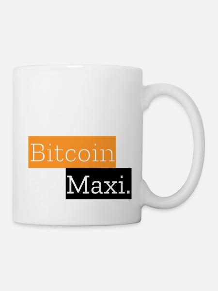 Bitcoin Maxi. - Mug - white