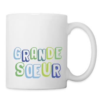 grande sœur, naissance, grossesse - Mug blanc - blanc - Droite