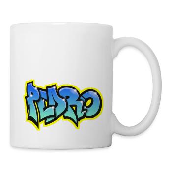 PEDRO GRAFFITI NAME PRINT Pedro First Name - Mug - white - Right