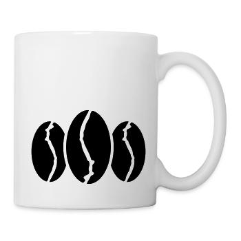 Coffee Bean Icon - Mug - white - Right