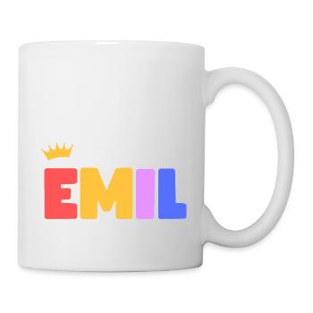 Emil! Personnalisable - Mug blanc - blanc - Droite