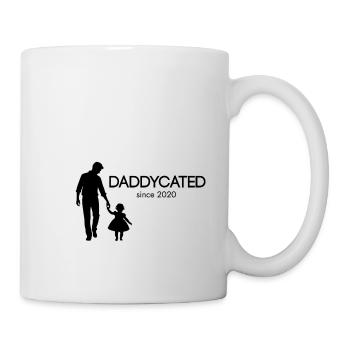 Daddycated since 2020 - father and daughter - Tasse - Weiß - Rechts