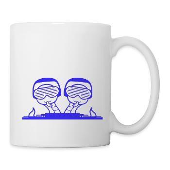 2 Funny Cool DJ Snakes Music Mixer Party - Mug - white - Right