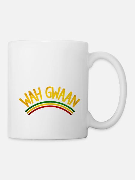 Wah Gwaan - Mug blanc - blanc