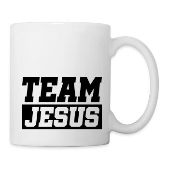 L’équipe de Jésus - Mug blanc - blanc - Droite