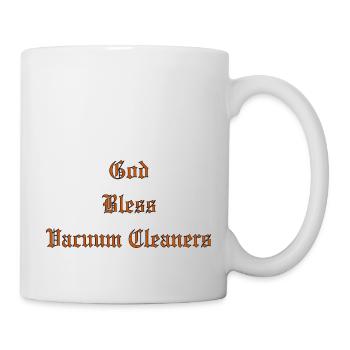GodBlessVacuumCleaners - Mug - white - Right