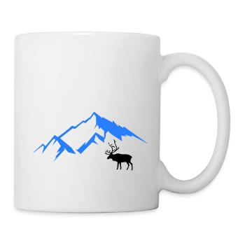 Berg Reh 02 - Mug blanc - blanc - Droite