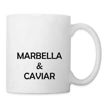 Marbella and Cavian Spain Espana Spanien - Mug - white - Right